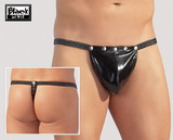Pánské latexové tanga černé