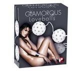 Venušiny kuličky Glamorous - bílé