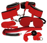 8-dílná bondage souprava Bad Kitty