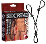 Provaz na ruce a penis Sextreme