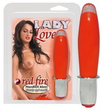 Lady love červený oheň