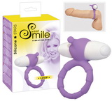 Vibrační kroužek Smile loop fialový