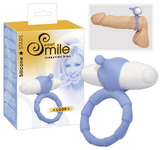 Vibrační kroužek Smile loop modrý