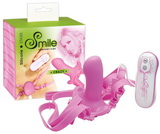 Připínací penis - Strap on Smile Vibe Crazy