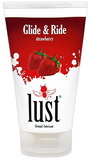 Lubrikační gel Glide & Ride strawberry LUST (150 ml)