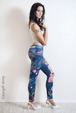 Legíny jeans Ketty 9059