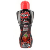 Wet Strawberry hřejivý gel