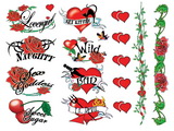 Tattoo souprava - Naughty Bachelorette