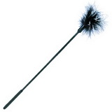Lechtací bičík - Fluffer Tickler - černo-bílý