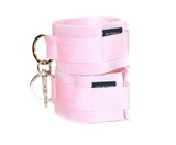 Pouta Cuff love - bledorůžové