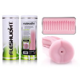 Vložka Fleshlight Pink Butt Super Ribbed + Plechovka
