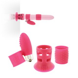 ViboKit - souprava pro upgrade vibrátoru - růžová ViboKit - souprava pro upgrade vibrátoru - růžová