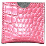 Devine French Envelope Pink Croco