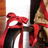 Lelo Etherea Silk Cuffs red Lelo Etherea Silk Cuffs red