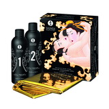Orientální masážní gel Melon Mango Shunga (2x250 ml)