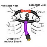 PES Elektrosex Deep throat Slim Jim