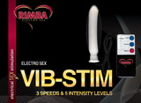 Vibrační elektrosex anální kolík (160 mm)